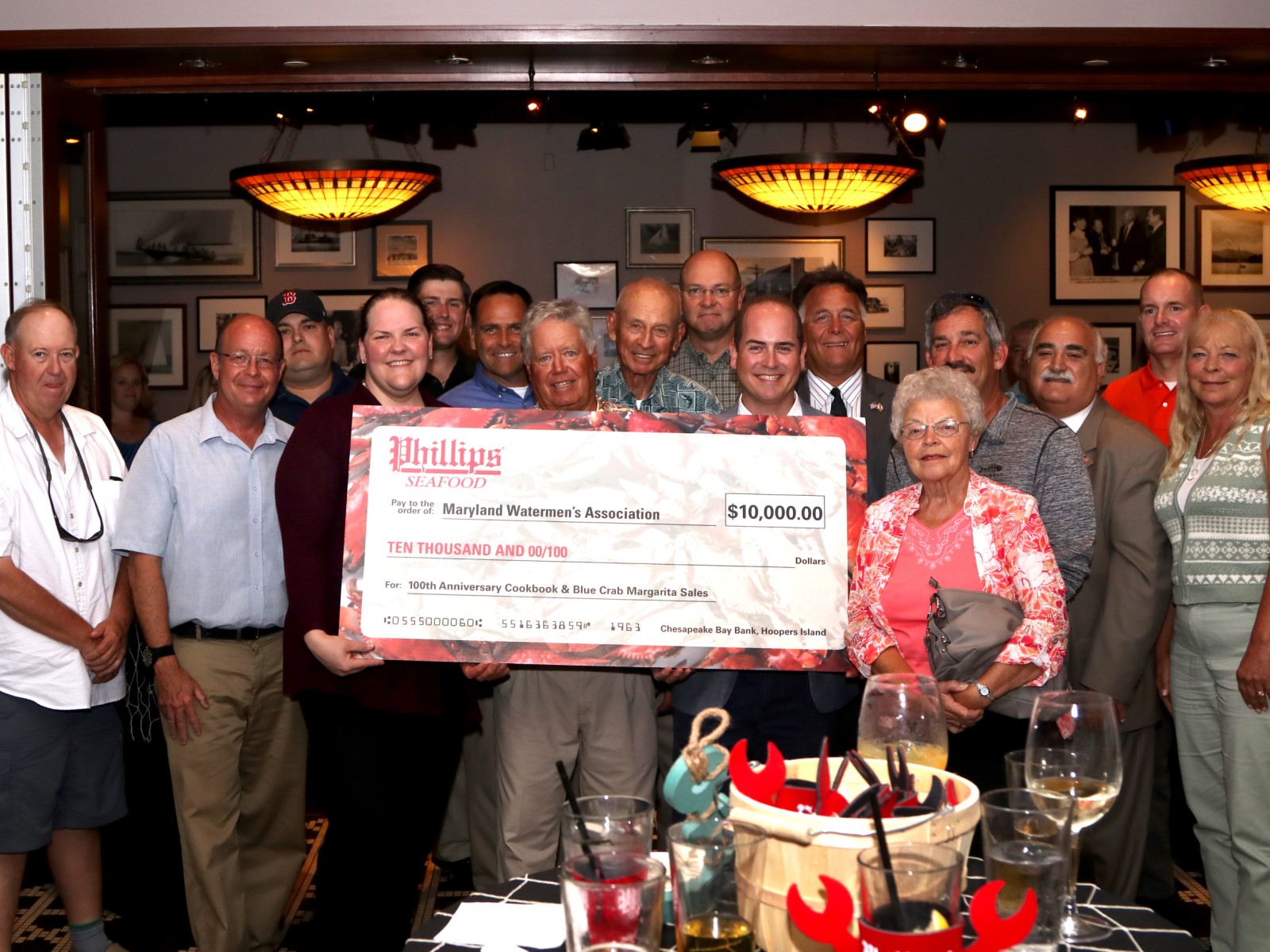 Phillips Has Donated 10000 To The Maryland Watermens Association