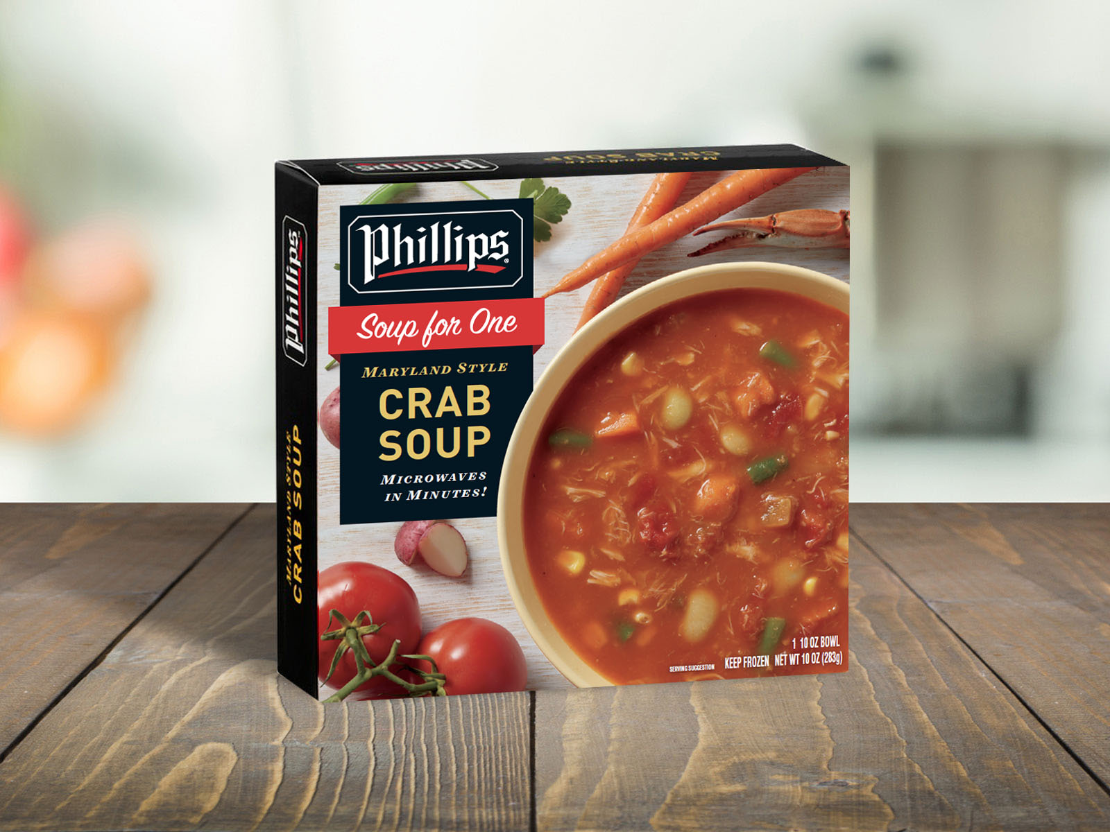 Maryland Style Crab Soup From Phillipsnow In Your Grocer S Frozen Section