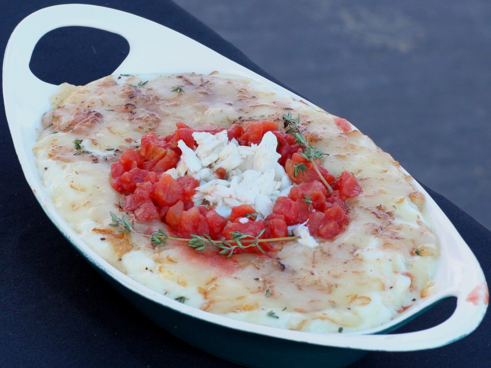 smoked mozzarella fonduta