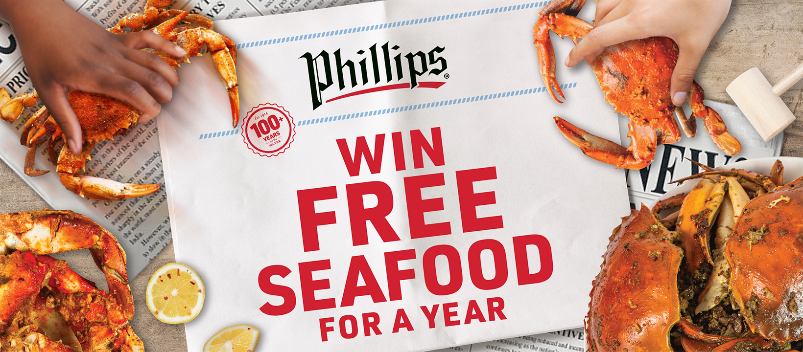 In honor of National Seafood Month, enter to win free seafood for a year!