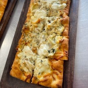 Crab & Spinach Dip Flatbread